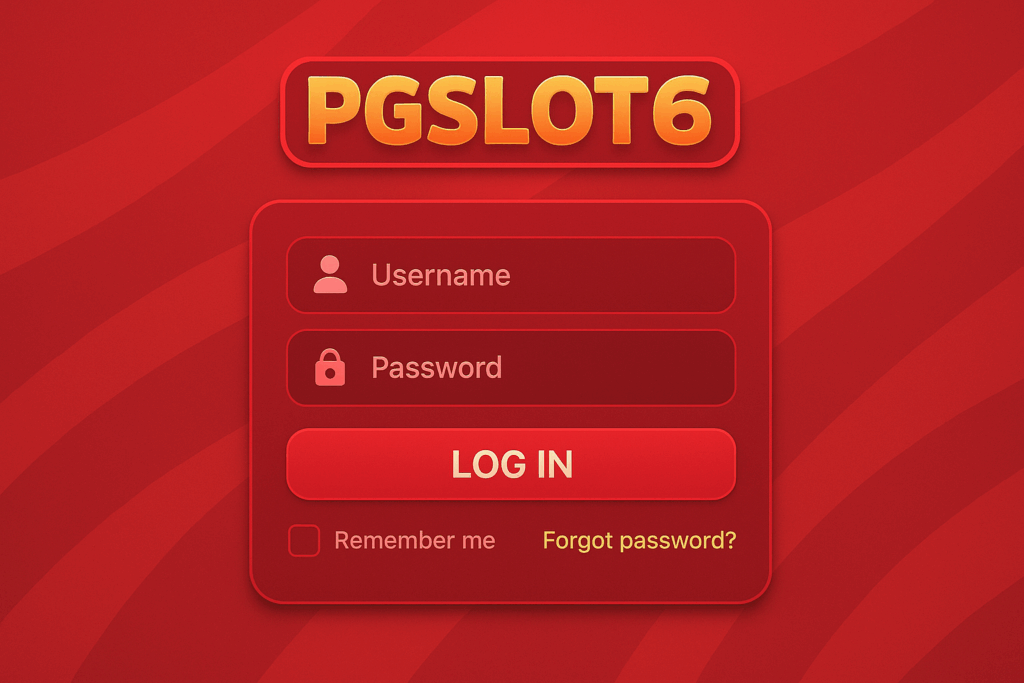 pgslot6 login